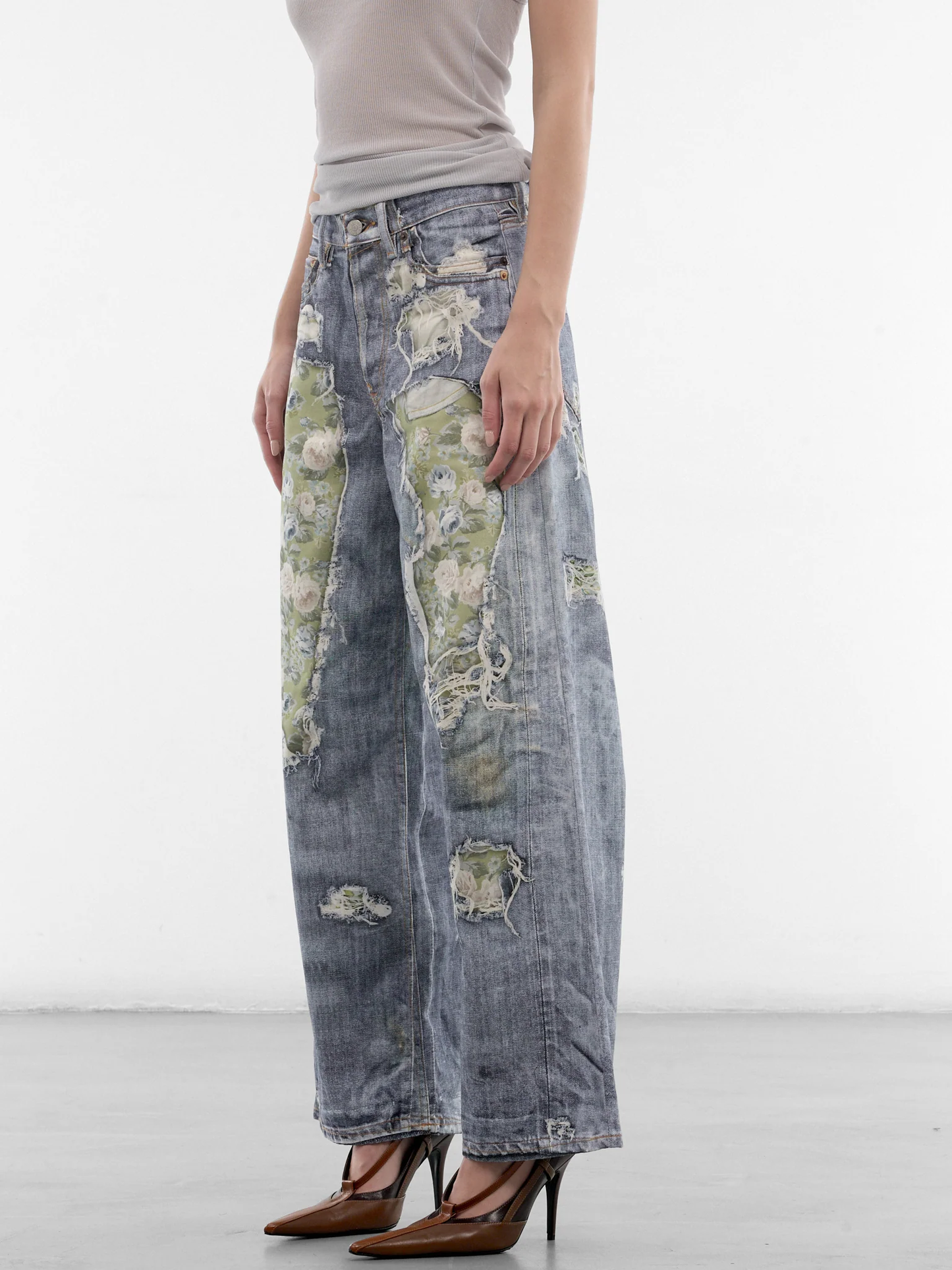 Acne Studios Blue Trompe L’Œil 1981 Jeans