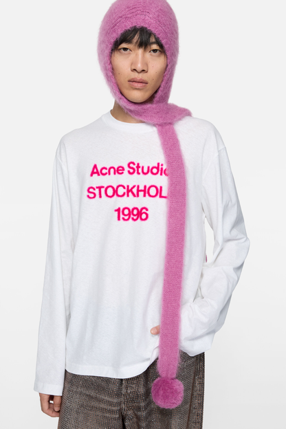 Acne Studios Logo Relaxed Fit S/S T-Shirt