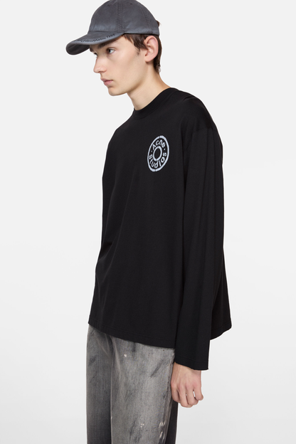 Acne Studios Logo Print Long-Sleeve T-Shirt