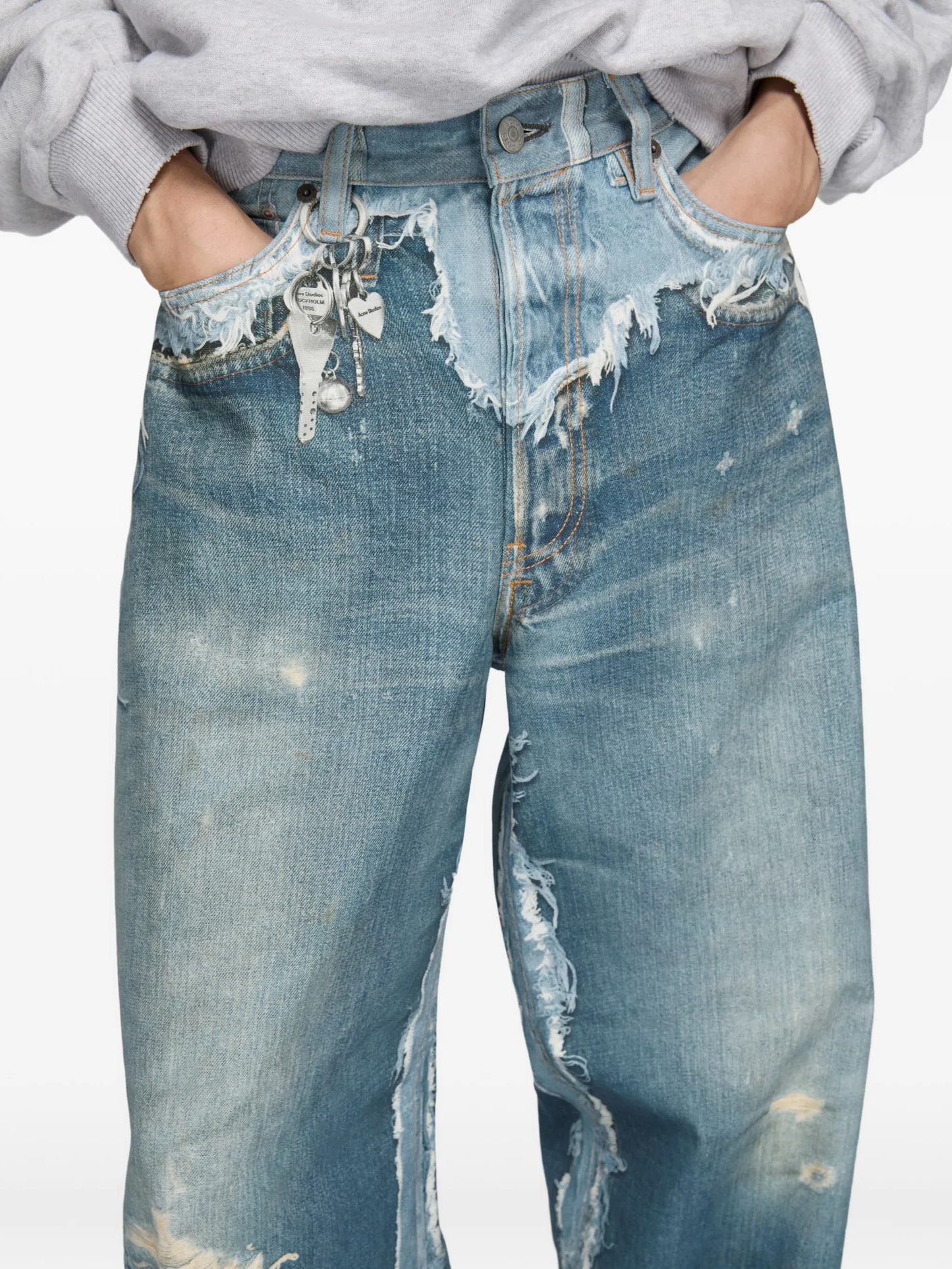 Acne Studios 1981 Trompe-L’Œil Jeans