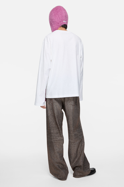 Acne Studios Logo Relaxed Fit S/S T-Shirt