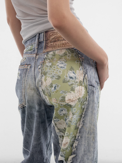 Acne Studios Blue Trompe L’Œil 1981 Jeans