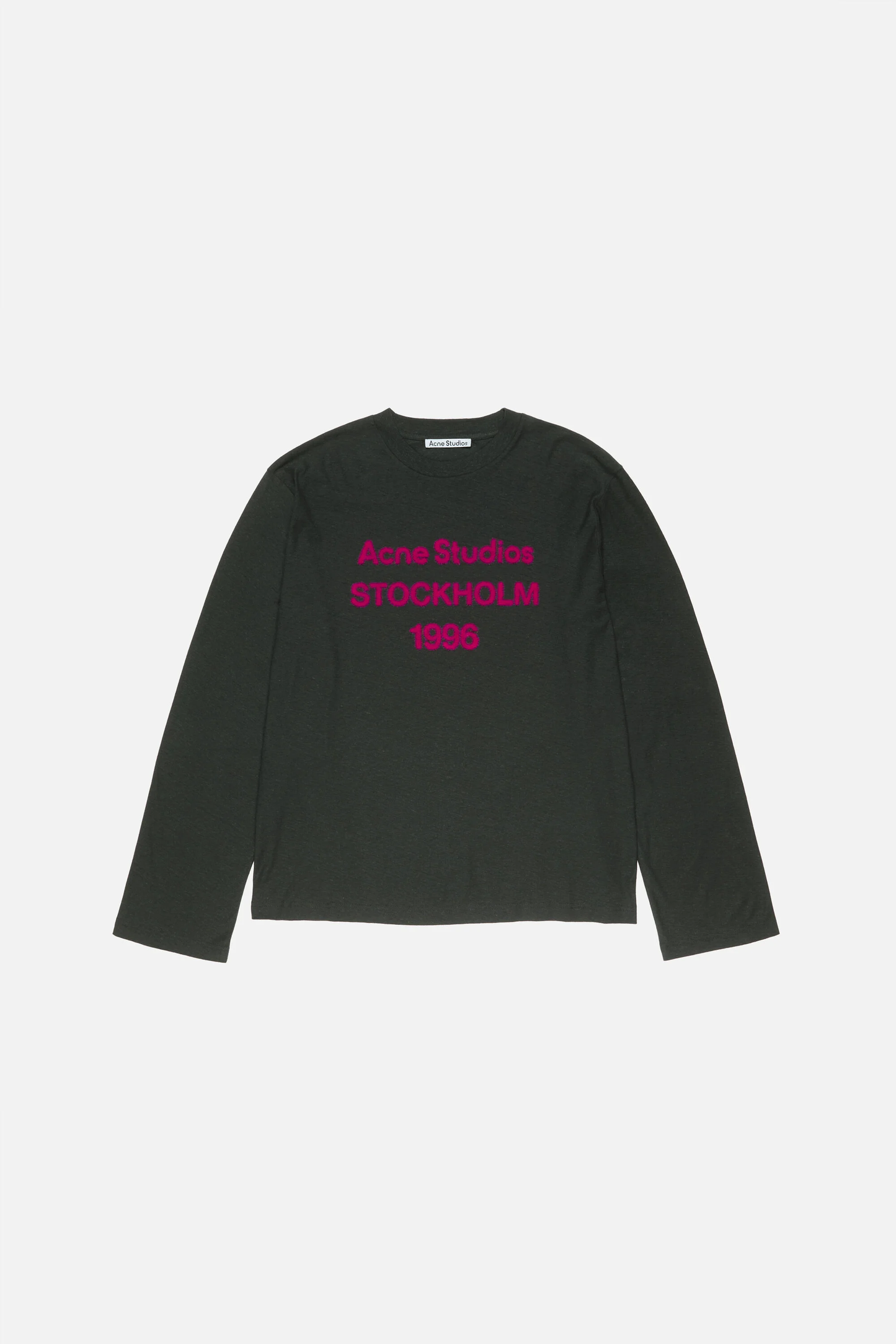 Acne Studios Logo Relaxed Fit S/S T-Shirt