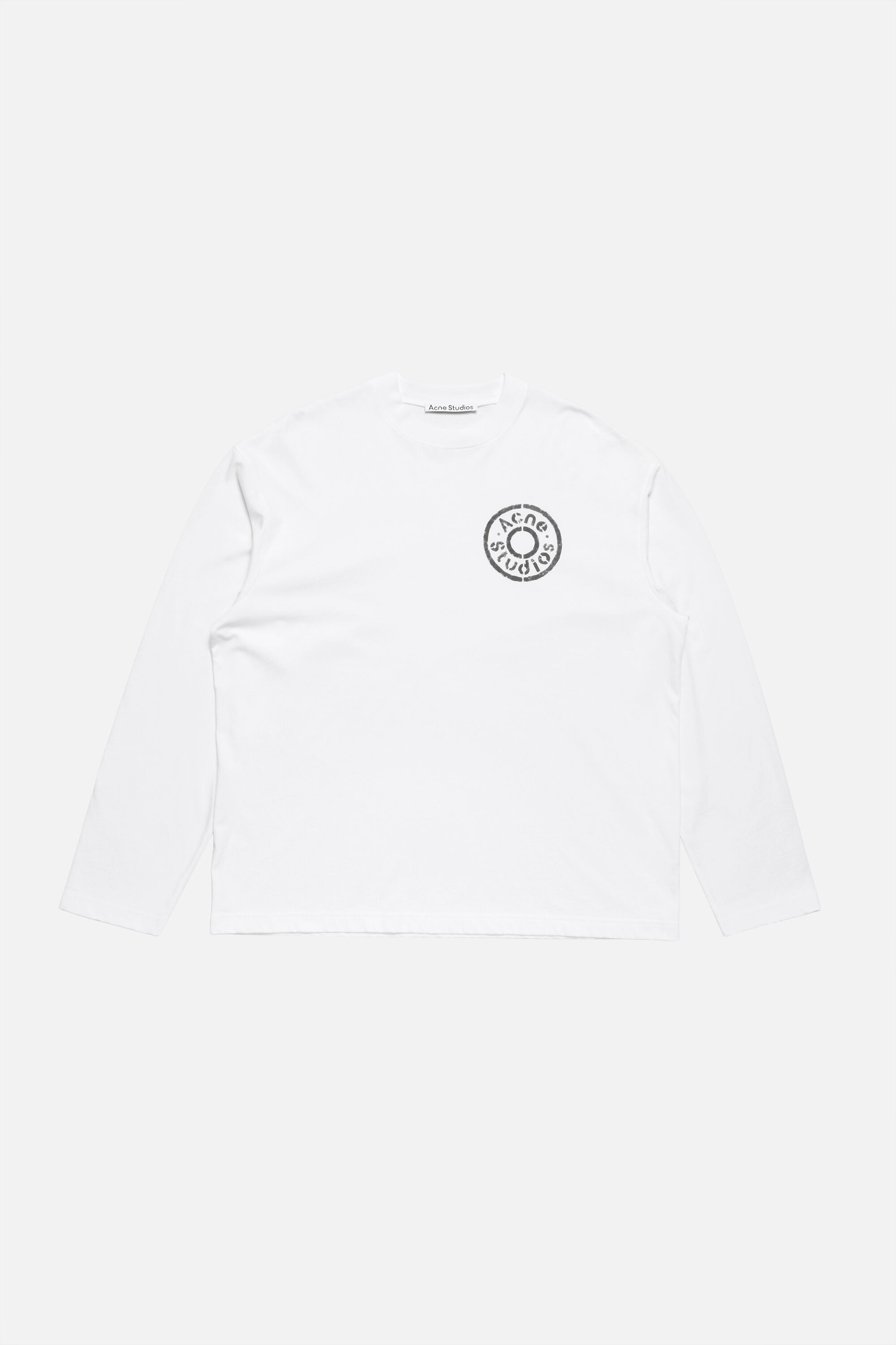 Acne Studios Logo Print Long-Sleeve T-Shirt