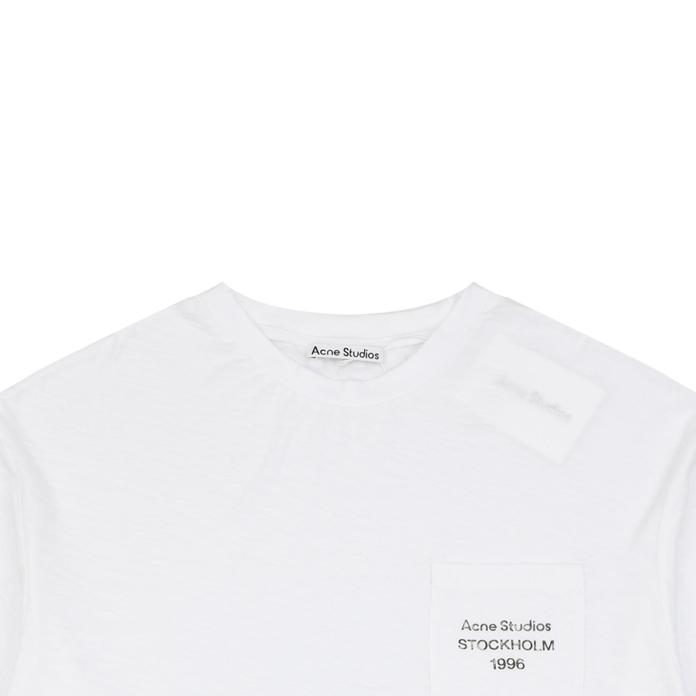 Acne Studios Exford Logo Pocket S/S T-Shirt