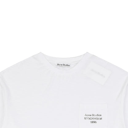 Acne Studios Exford Logo Pocket S/S T-Shirt