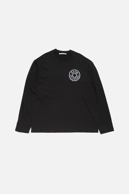 Acne Studios Logo Print Long-Sleeve T-Shirt