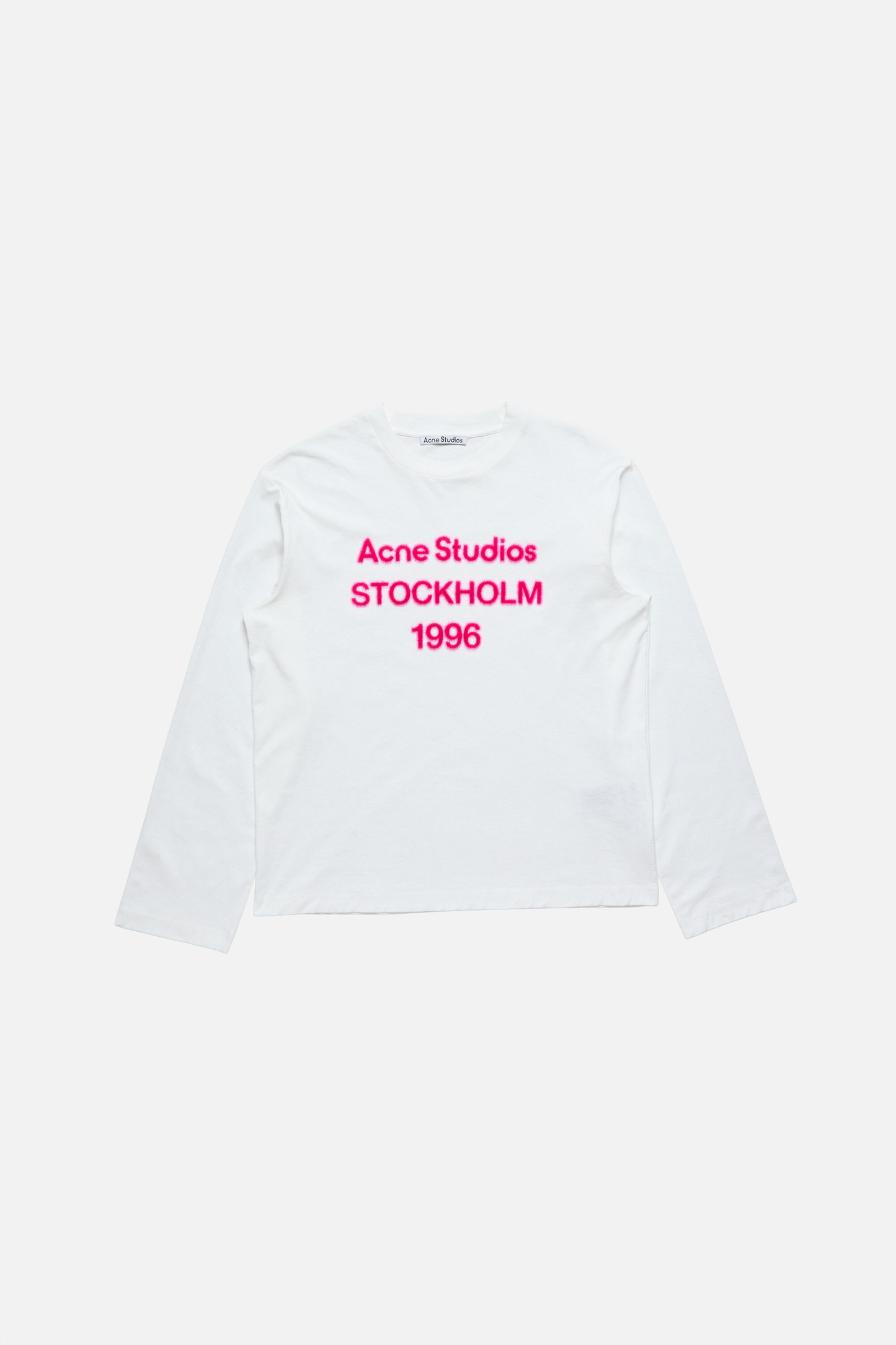 Acne Studios Logo Relaxed Fit S/S T-Shirt