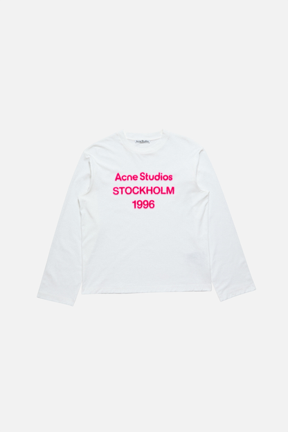 Acne Studios Logo Relaxed Fit S/S T-Shirt