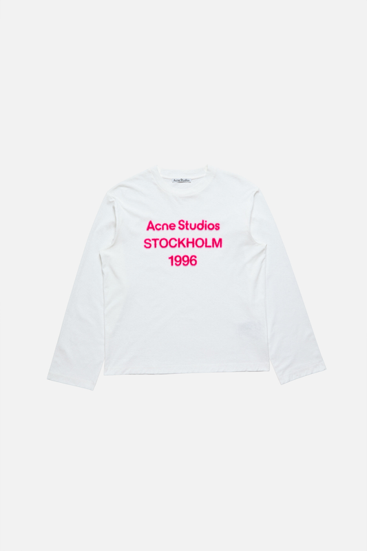 Acne Studios Logo Relaxed Fit S/S T-Shirt