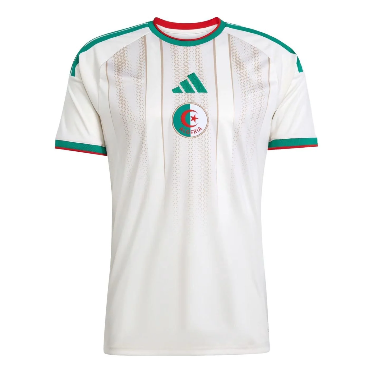 adidas Algeria 26 Home Jersey, Chalk White, Asia Sizing JN4457