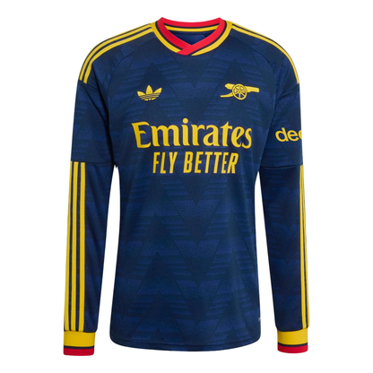 adidas Arsenal FC 2026-27 Long-Sleeve Away Jersey - Collegiate Navy KB9938