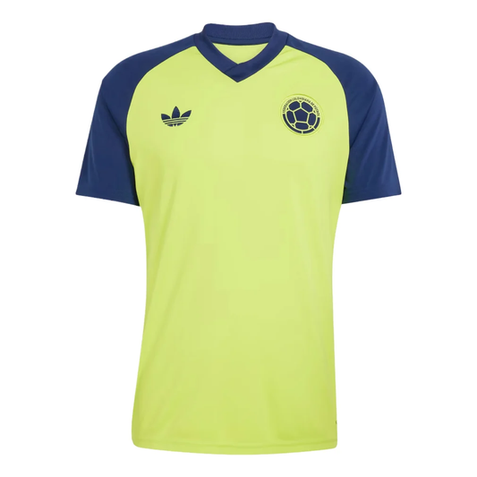 adidas Colombia 26 Away Pre-Match Jersey, Team Semi Sol Yellow, Asia Sizing JZ6239