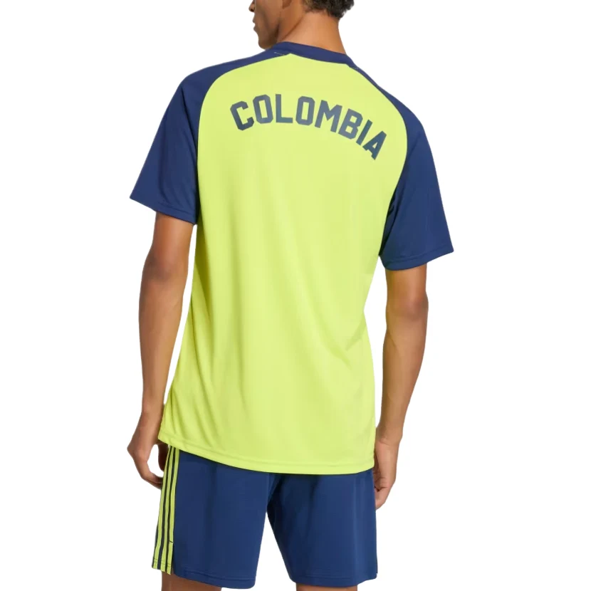 adidas Colombia 26 Away Pre-Match Jersey, Team Semi Sol Yellow, Asia Sizing JZ6239