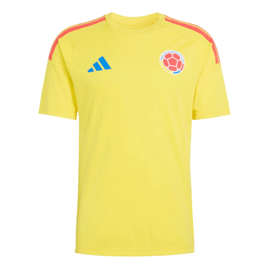 adidas Colombia 26 Home Fan Jersey, Impact Yellow Asia Sizing KS3894