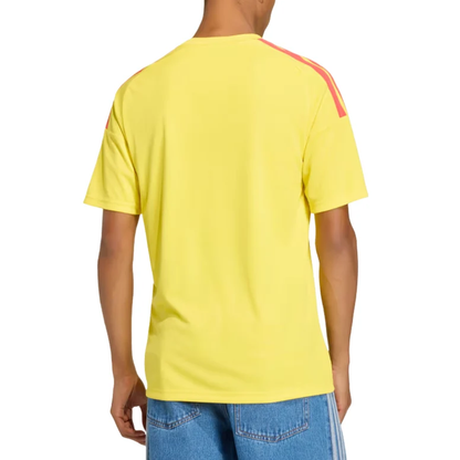 adidas Colombia 26 Home Fan Jersey, Impact Yellow Asia Sizing KS3894