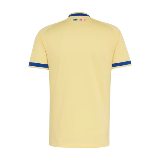 adidas Curaçao 2026 Away Jersey, Almost Yellow, Asia Sizing LE3406