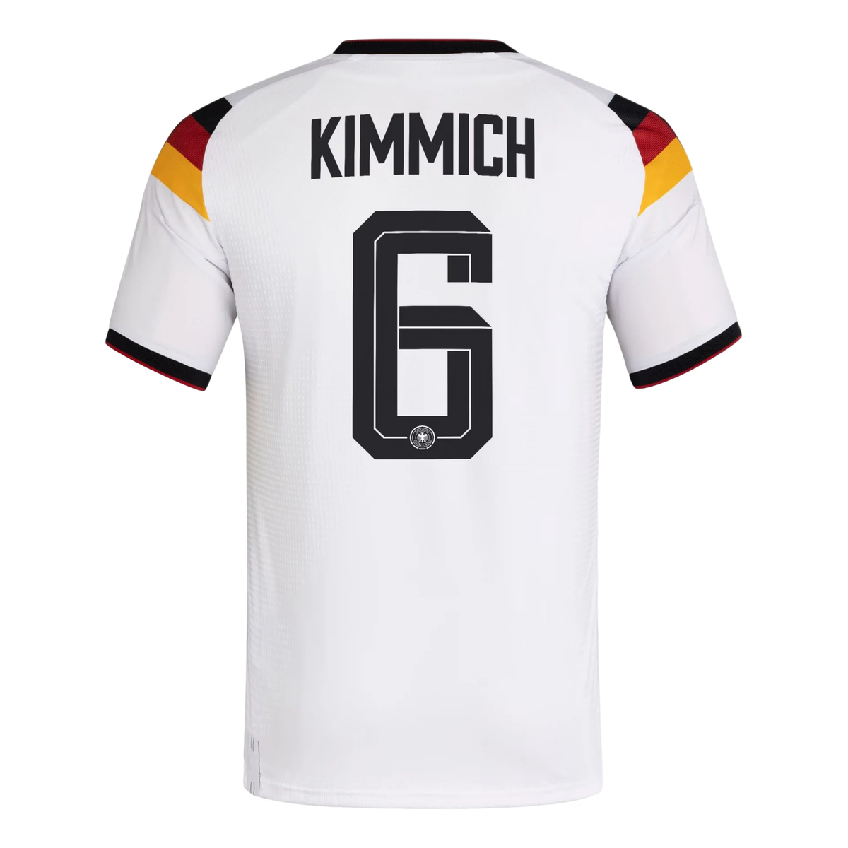 adidas Joshua Kimmich Germany 26 Home Authentic Jersey, White, Asia Sizing KX4992