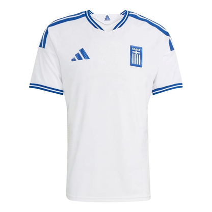 adidas Greece 2026 Home Authentic Jersey, White, Asia Sizing KF3557