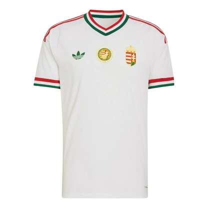 adidas Hungary 2026 Away Authentic Jersey, White, Asia Sizing KB7449