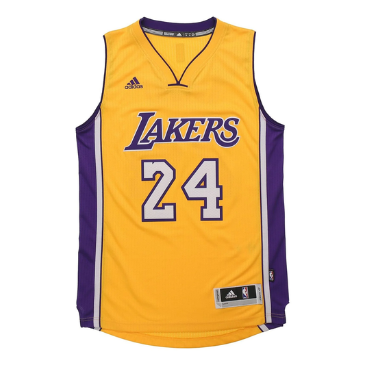 adidas Kobe Bryant Los Angeles Lakers Men’s Jersey, Yellow  - A45978