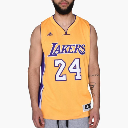 adidas Kobe Bryant Los Angeles Lakers Men’s Jersey, Yellow  - A45978