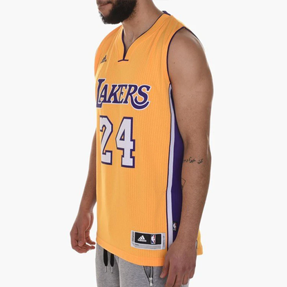 adidas Kobe Bryant Los Angeles Lakers Men’s Jersey, Yellow  - A45978