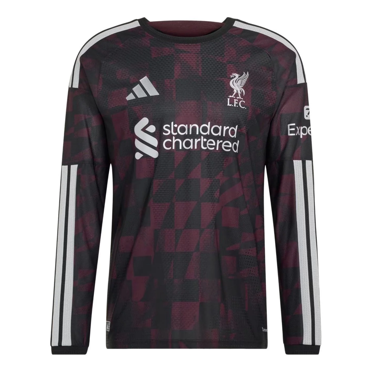 adidas Liverpool FC 2026-27 Third Authentic Jersey - Black (Asia Sizing) KB8283