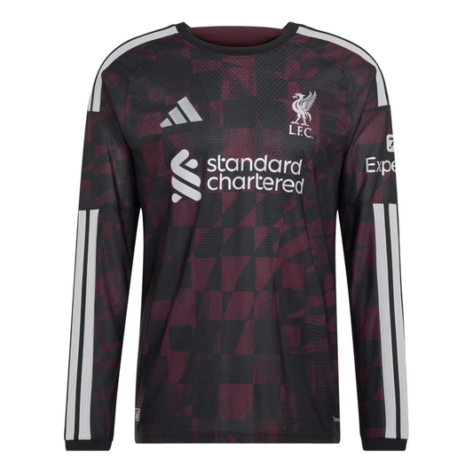 adidas Liverpool FC 2026-27 Third Authentic Jersey - Black (Asia Sizing) KB8283