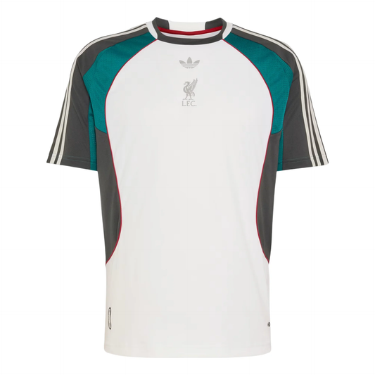 adidas Liverpool FC Teamgeist 26 Warm-Up Jersey - White (Asia Sizing) KX7705