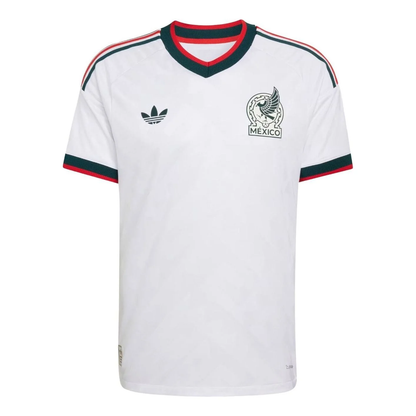 adidas Mexico 2026 Away Authentic Jersey, White Asia Sizing JY5539