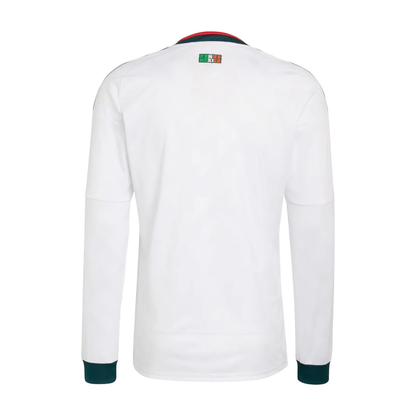 adidas Mexico 2026 Away Long Sleeve Jersey, White, Asia Sizing JZ2821