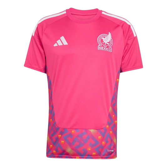 adidas Mexico 26 Home Goalkeeper Jersey, Team Real Magenta, Asia Sizing JM8887