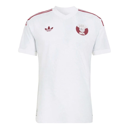 adidas Qatar 2026 Away Authentic Jersey, White, Asia Sizing KF0839