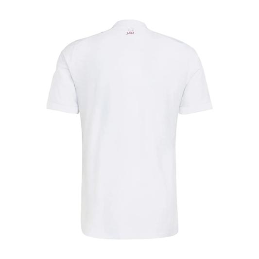 adidas Qatar 2026 Away Authentic Jersey, White, Asia Sizing KF0839