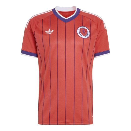 adidas Scotland 2026 Away Jersey, Trace Scarlet, Asia Sizing JL6901