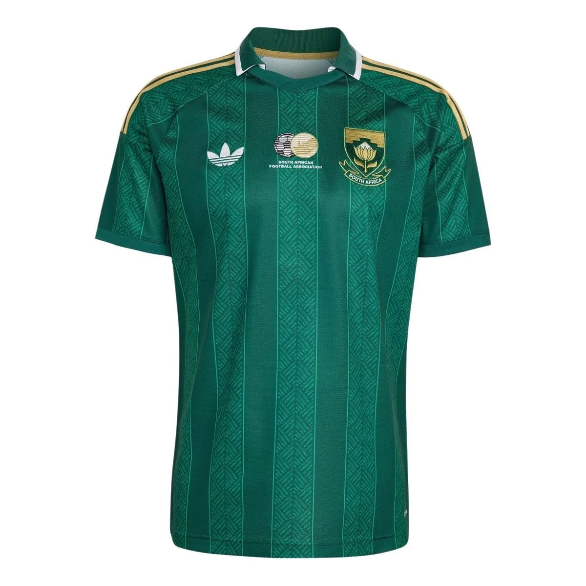 adidas South Africa 26 Away Jersey, Team Dark Green/Team Green, Asia Sizing KY2217