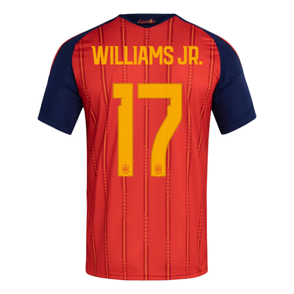 adidas Nicholas Williams Arthuer Spain 26 Home Jersey, Vivid Red, Asia Sizing KW7714