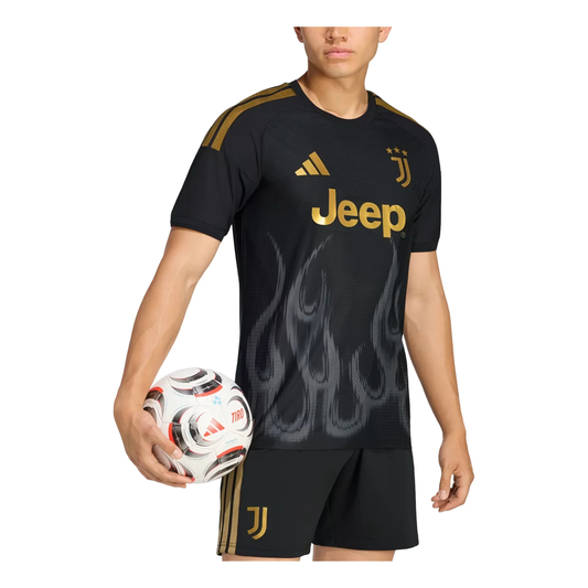 adidas x Juventus 2026-27 Third Authentic Jersey - Black (Asia Sizing) KC2294