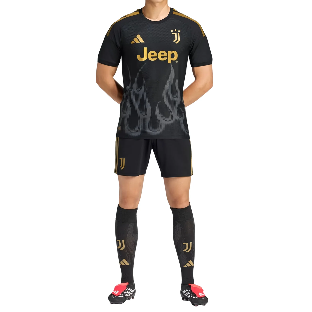 adidas x Juventus 2026-27 Third Authentic Jersey - Black (Asia Sizing) KC2294