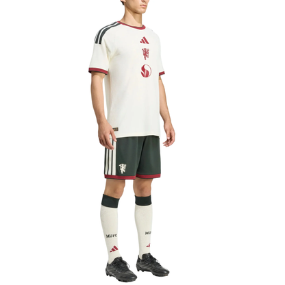 Adidas x Manchester United 2026-27 Authentic Third Jersey - Ivory KA6875