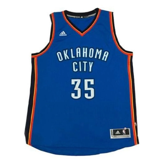 Adidas x NBA Oklahoma City International Swingman Jersey - Blue White Red - A46194