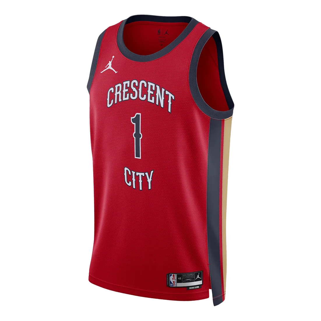 Air Jordan Dri-FIT NBA Swingman Jersey 2023/24 Statement Edition – Zion Williamson New Orleans Pelicans -DX8655-657
