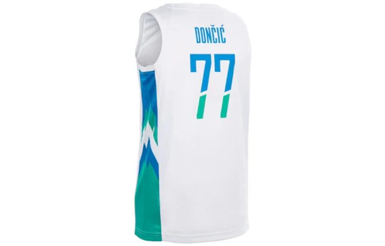 Air Jordan Luka Dončič Slovenia 2023 Limited Edition Swingman Home Jersey #77 – SV0046-100
