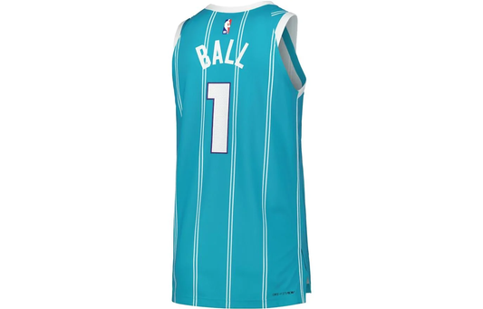 Air Jordan x NBA LaMelo Ball Charlotte Hornets 2022/23 Icon Edition Dri-FIT Swingman Jersey #1 – Teal