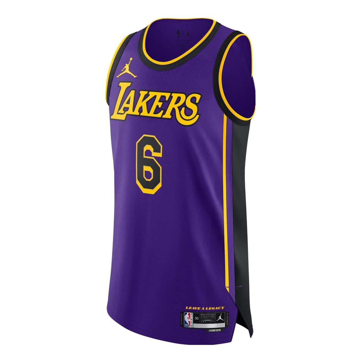 Air Jordan x NBA LeBron James Los Angeles Lakers 2022–23 Jersey - DQ0149-505