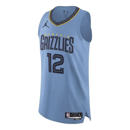Air Jordan x NBA Ja Morant Memphis Grizzlies Statement Edition Swingman Jersey #12 – Blue
