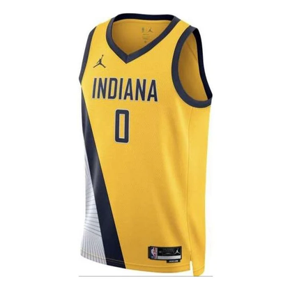 Air Jordan x NBA Tyrese Haliburton Indiana Pacers Statement Edition Swingman Jersey #0 – DO9528-731