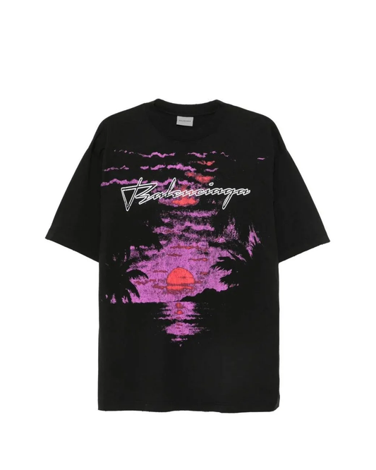 Balenciaga Black Dream Medium Fit T-Shirt