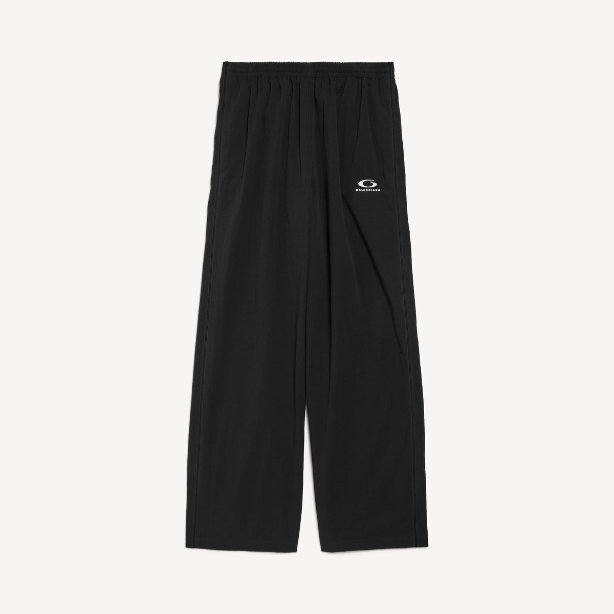 Balenciaga Loop Sports Icon Trousers – Black Technical Polyamide